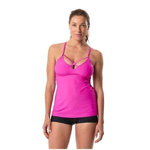 Speedo Women's Aqua Elite Strappy Tankini 4 NWT